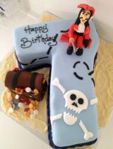 Number 7 Cake Pirate (543)