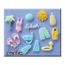 Alphabet Moulds - On The Beach
