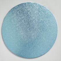 12" (304mm) Cake Board Round Light Blue - single