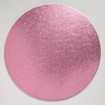12" (304mm) Cake Board Round Light Pink - single