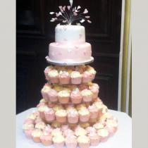 Two Tier Cup Cake (099)
