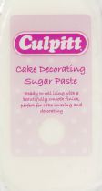 Culpitt Cake Decorating Sugar Paste White 8 x 250g