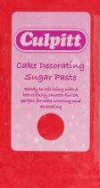 Culpitt Cake Decorating Sugar Paste Red 1 x 250g 