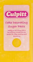 Culpitt Cake Decorating Sugar Paste Yellow 1 x 250g 