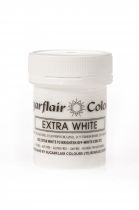 Sugarflair Paste Colours - Extra White - 50g