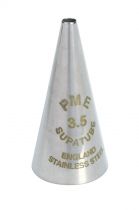 PME Supatubes Seamless Stainless Steel Icing Tube - ST3.5