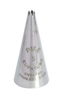 PME Supatubes Seamless Stainless Steel Icing Tube - ST5