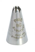 PME Supatubes Seamless Stainless Steel Icing Tube - ST8C