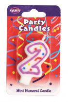 Mini Party Candle '2'