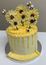 Sunflower Drip Cake (9127)