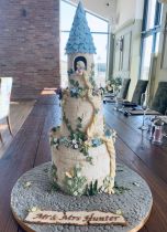 Rapunzel Tower Wedding Cake (9241)