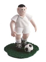 Claydough - Footballer - White Strip 