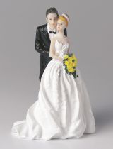 Figurine - Bride and Groom Together