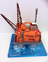 Oil Rig Cake (625)