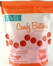 PME Candy Buttons Vanilla Orange 340g