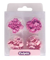 Mini Flowers Pink Sugar Pipings