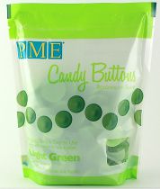 PME Candy Buttons Vanilla Light Green 340g