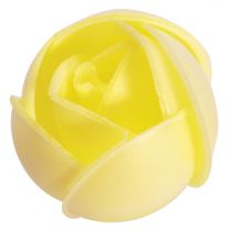 Medium Wafer Edible Rose - Yellow