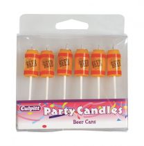 Beer Candles - Pack of 6