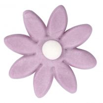 Lilac Eight Petal Flower 28mm