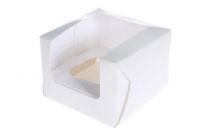 Ivory single Muffin Boxes 6 piece