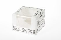 Monsters Single Cupcake/Muffin Box