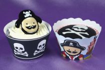 Little Pirates Cupcake Wraps