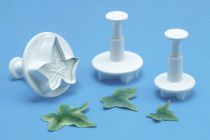 PME Small 3 Set Veined Ivy Leaf Plunger