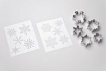 Cookie Cutter Texture Set - Snowflake