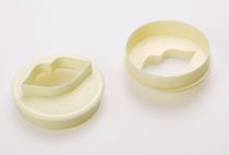 FMM Lips/Circle Cupcake Cutter Double Sided
