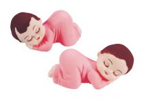 Sleeping Baby Girl - Pink