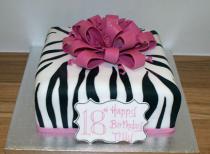 Zebra Print Parcel (374)