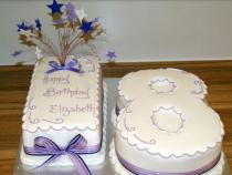 Purple 18 Cake (209)