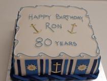 Naval Theme Cake (315)