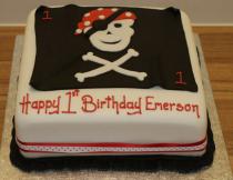 Pirate Flag Cake (457)