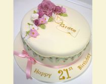 Rose & Bunting Cake Class