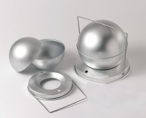 Aluminium Spherical Cake Tin 4lb - 159mm (6.2")