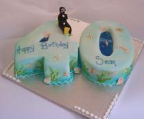 Number 40 Cake Diver (206)