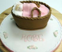 Moses Basket Cake (163)