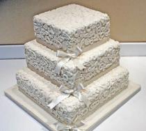 White Textured Cake (114)