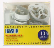 PME Cutter Number Set 13 piece