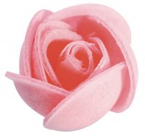 Small Wafer Edible Rose - Pink