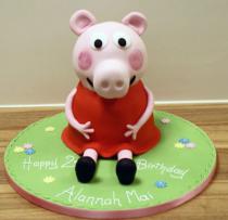 Peppa Pig 3D Cake (521)