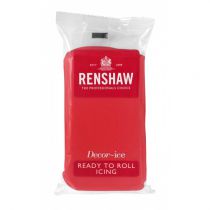 Renshaw - Professional Sugar Paste - Poppy Red - 250g 