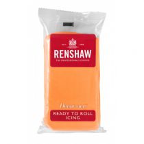 Renshaw - Professional Sugar Paste - Tiger Orange - 250g 