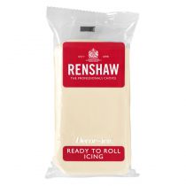 Renshaw - Professional Sugar Paste - White Chocolate - 250g 