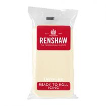 Renshaw- Professional Sugar Paste - White Chocolate - 20 x 250g
