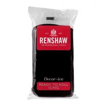 Renshaw- Professional Sugar Paste - Jet Black - 2 x 2.5kg