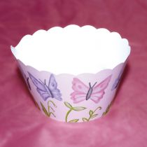 Painted Butterflies Cupcake Wraps