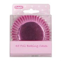 Pink Foil Baking Cases